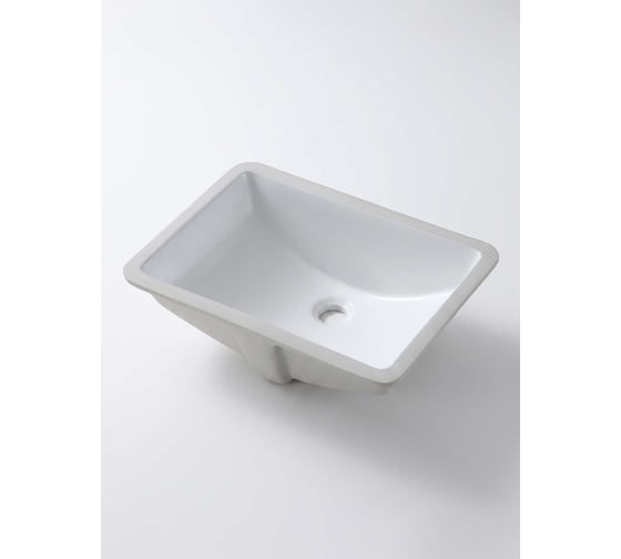 Раковина Gid YJ831 встаиваемая снизу, белая, 46x33x19 71148