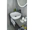 Раковина Gid D1301 накладная, белая, 42.5x42.5x14.5 51180 2