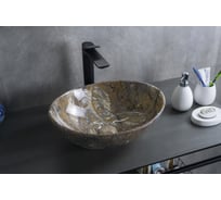 Раковина Gid Mnc138T накладная, под камень глянцевая, 41x34x15 54472
