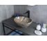 Раковина Gid Mnc138T накладная, под камень глянцевая, 41x34x15 54472 9