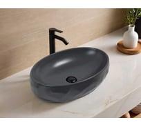 Раковина Gid Dgm9030wx накладная, серая матовая, 60x40x15 53406