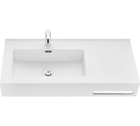 Раковина AQUATON Квадро Про 100 левая 1A733331QA01L