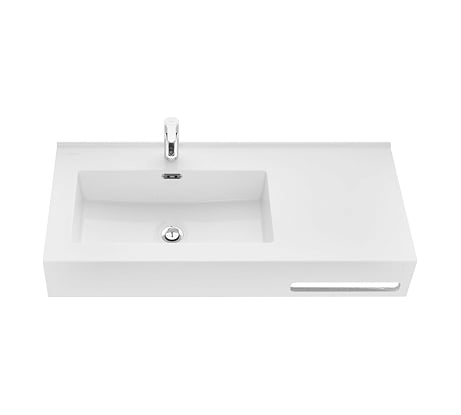 Раковина AQUATON Квадро Про 100 левая 1A733331QA01L