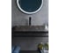 Раковина Gid Mnc396T накладная, под камень глянцевая, 60x34x11 54475 5