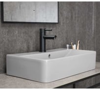 Раковина Gid Gm1344 накладная, серая матовая, 61x35.5x14 52236