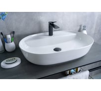 Раковина Gid D1346 накладная, белая, 61x41x14 51194