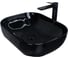 Раковина Gid BL1302 накладная, черная глянцевая, 50x40x14 53347 2