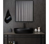 Раковина Gid Bm9026a накладная, черная матовая, 60x40x15 53369