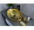 Раковина Gid 9030g накладная, золотая, 48x34x15 52234 9