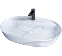 Раковина Gid Mnc346C накладная, под камень глянцевая, 61x41x14 54470