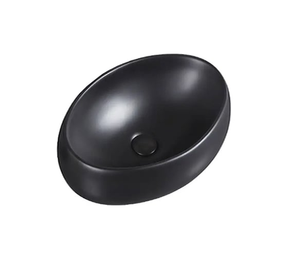 Раковина Gid Bm9030ds накладная, черная матовая, 40x30x13.5 53384 1