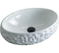 Раковина Gid 9030wf накладная, белая, 48x34x15 51187