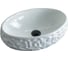 Раковина Gid 9030wf накладная, белая, 48x34x15 51187 1