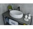 Раковина Gid 9030wf накладная, белая, 48x34x15 51187 3