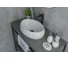 Раковина Gid 9030wf накладная, белая, 48x34x15 51187 7