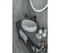 Раковина Gid 9030wf накладная, белая, 48x34x15 51187 8