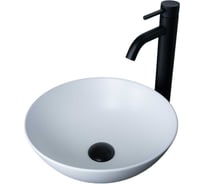 Раковина Gid 9081wm накладная, белая матовая, 36x36x14 51244