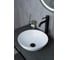 Раковина Gid 9081wm накладная, белая матовая, 36x36x14 51244 5