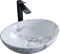 Раковина Gid Mnc138C накладная, под камень глянцевая, 41x34x15 54473
