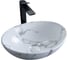 Раковина Gid Mnc138C накладная, под камень глянцевая, 41x34x15 54473 1