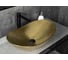 Раковина Gid Gd9811 накладная, золотая, 61x37x15 53340 2