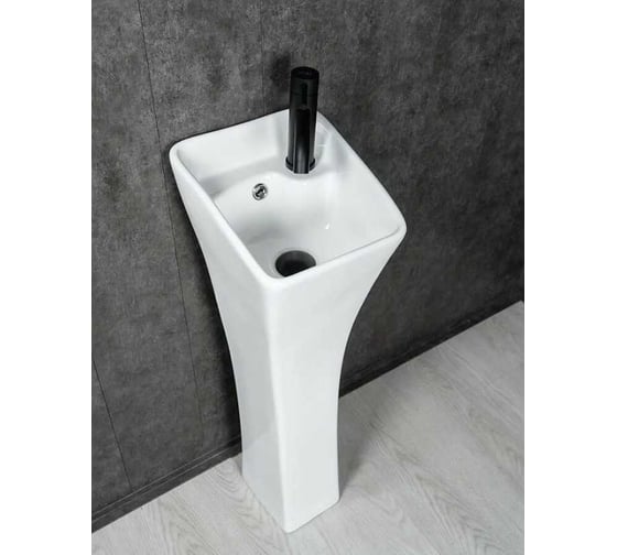Раковина Gid M9012 белая, 30x33x89 81101 1