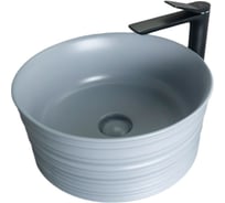 Раковина Gid Gm969 накладная, серая матовая, 41x41x18 53335