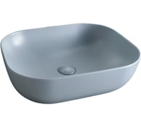 Раковина Gid Gm1302 накладная, серая матовая, 50x40x14 53336