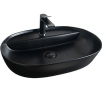 Раковина Gid Bm1346 накладная, черная матовая, 61x41x14 53345