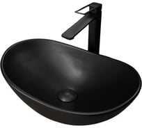 Раковина Gid Bm9133 накладная, черная матовая, 48x30.5x14.5 53352