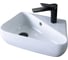Раковина Gid N9275L подвесная, белая 45x27.5x15 61107L 1