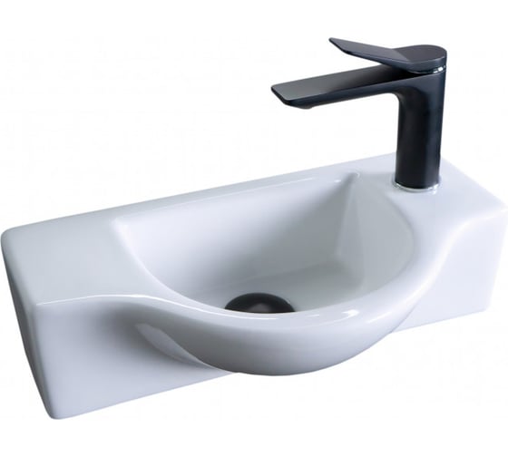 Раковина Gid N9306 подвесная, белая 44.5x25x12 61109 1