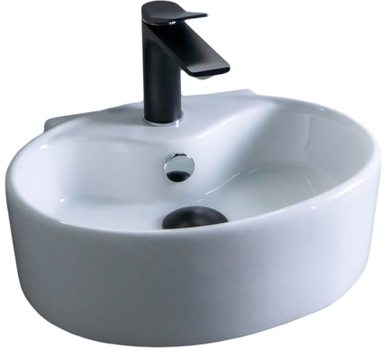 Раковина Gid Tr4358 подвесная, белая, 40x30x12.5 61117 1