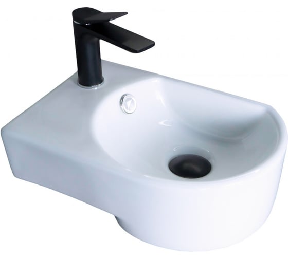 Раковина Gid N9273R подвесная, белая 41x27x14 61106R 1