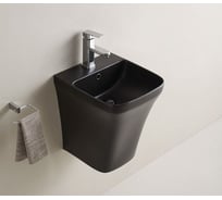 Раковина Gid Nb102bm подвесная, черная матовая, 36.5x40x45.5 62209