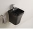 Раковина Gid Nb102bm подвесная, черная матовая, 36.5x40x45.5 62209 1