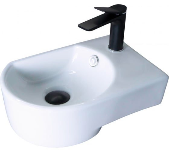 Раковина Gid N9273L подвесная, белая 41x27x14 61106L 1
