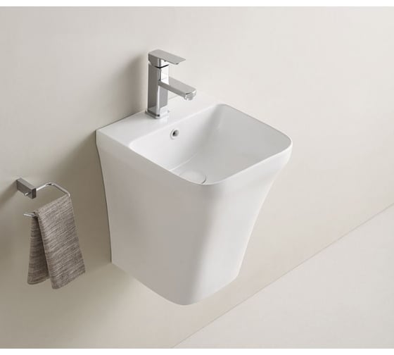 Раковина Gid Nb102 подвесная, белая 36.5x40x45.5 61131 1