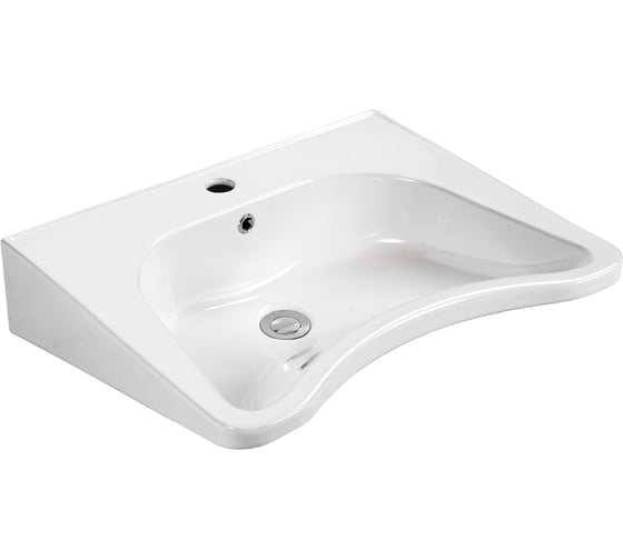 Раковина для людей с ограниченными возможностями AQUATEK AQ2211-00 630х530х180, крепеж 00000140404 1