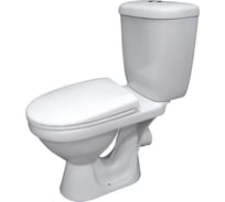 Унитаз-компакт Santeri Баланс (комфорт) с горизонтальным выпуском, белый, полипропилен, 2 режима, 1.P217.9.S00.00B.F 1P2179S0000BF