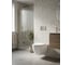 Унитаз подвесной безободковый Торнадо Agger белый с инсталляцией, микролифт, кнопка смыва хром ATI12150+APB100 4