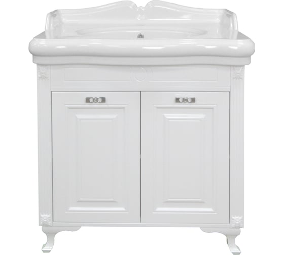 Комплект Azario: Тумба MAGNOLIA 90 900х870х500, с раковиной Victorian 90 CS00069429