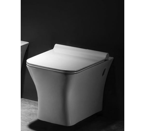 Подвесной безободковый унитаз Azario 545х365х365 AZ-2024 1