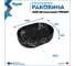 Раковина для ванной накладная Teymi Solli 48 artceramic цвет мрамор черный матовый T50387 ЦБ-00272529 10