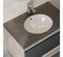 Мебельная раковина для ванной Teymi врезная Lori V 47 белая T52335 T52335 ЦБ-00284669