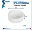 Раковина для ванной круглая накладная Teymi Lina D35 цвет мрамор белый матовый T50182 ЦБ-00272522 8