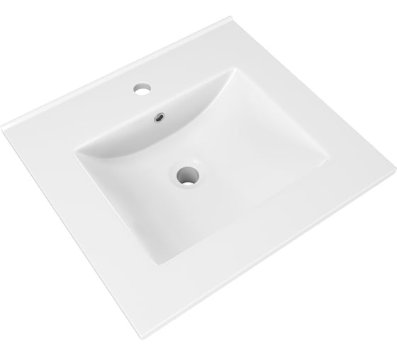 Мебельная раковина для ванной Teymi на тумбу Ritta 50 белая T51000 ЦБ-00272524 1