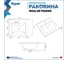 Мебельная раковина для ванной Teymi на тумбу Ritta 50 белая T51000 ЦБ-00272524 10