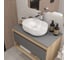Раковина для ванной накладная Teymi Solli 48 artceramic цвет мрамор белый матовый T50386 ЦБ-00272528 10