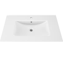 Раковина для ванной мебельная на тумбу Teymi Ritta 75 белая T51005 ЦБ-00271354